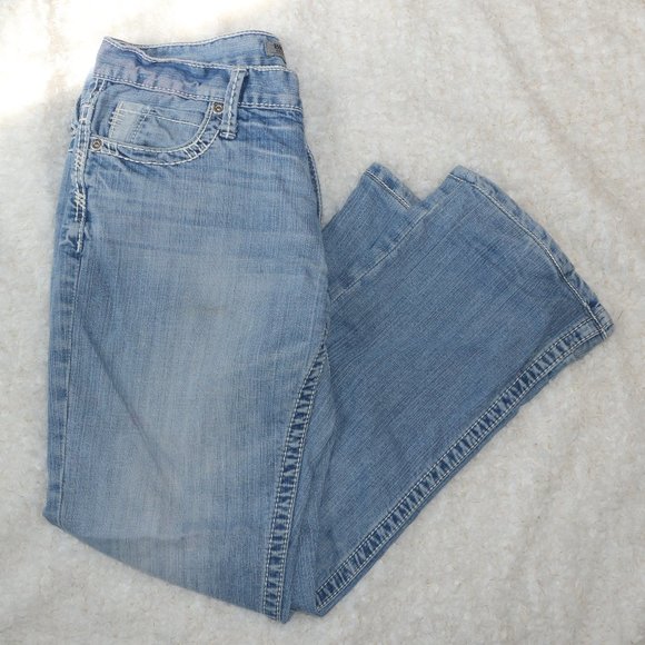 BKE Denim - BKE Denim Carter Straight Leg Jeans (short)
